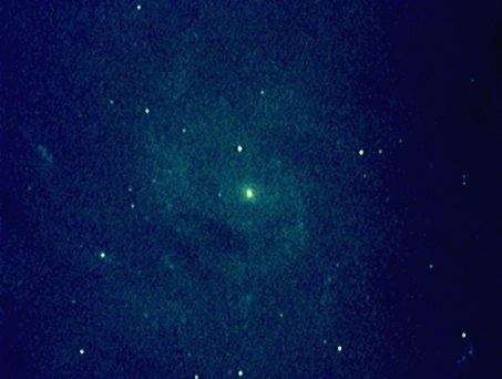 M101 with a webcam